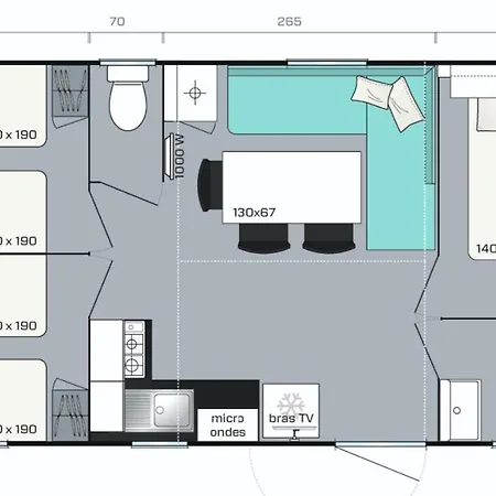 Au Tour De L'aveyron אתר קמפינג LʼHospitalet-du-Larzac
