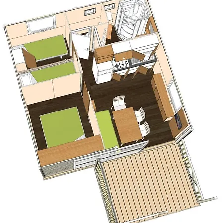 אתר קמפינג Au Tour De L'aveyron 2*